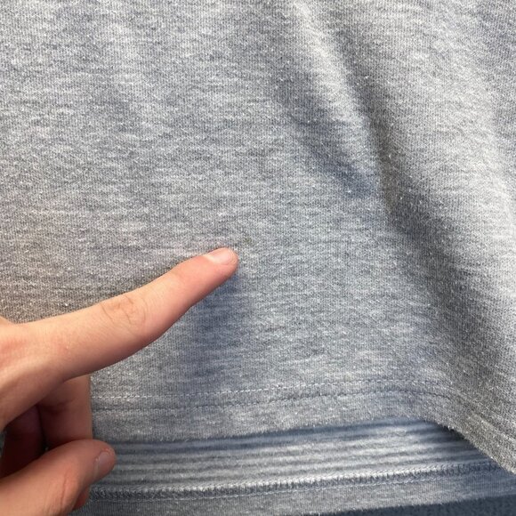 Orvis‎ Sweatshirt Mens Size Large Grey  Quarter Zip Mock Pullover - Picture 7 of 13